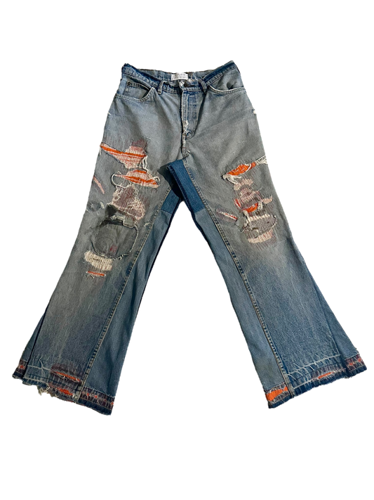 1 of 1 1970's Levi's 517 Rebuild