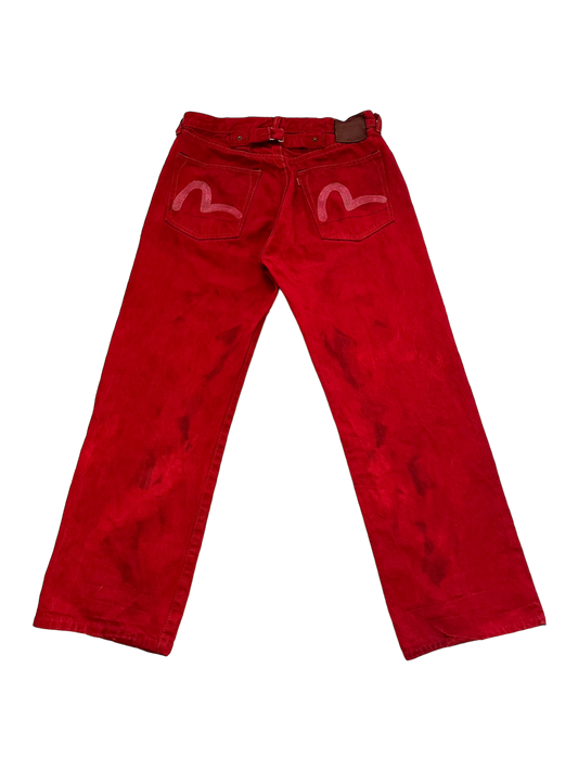 1 of 1 Bloody Valentine Evisu Jeans