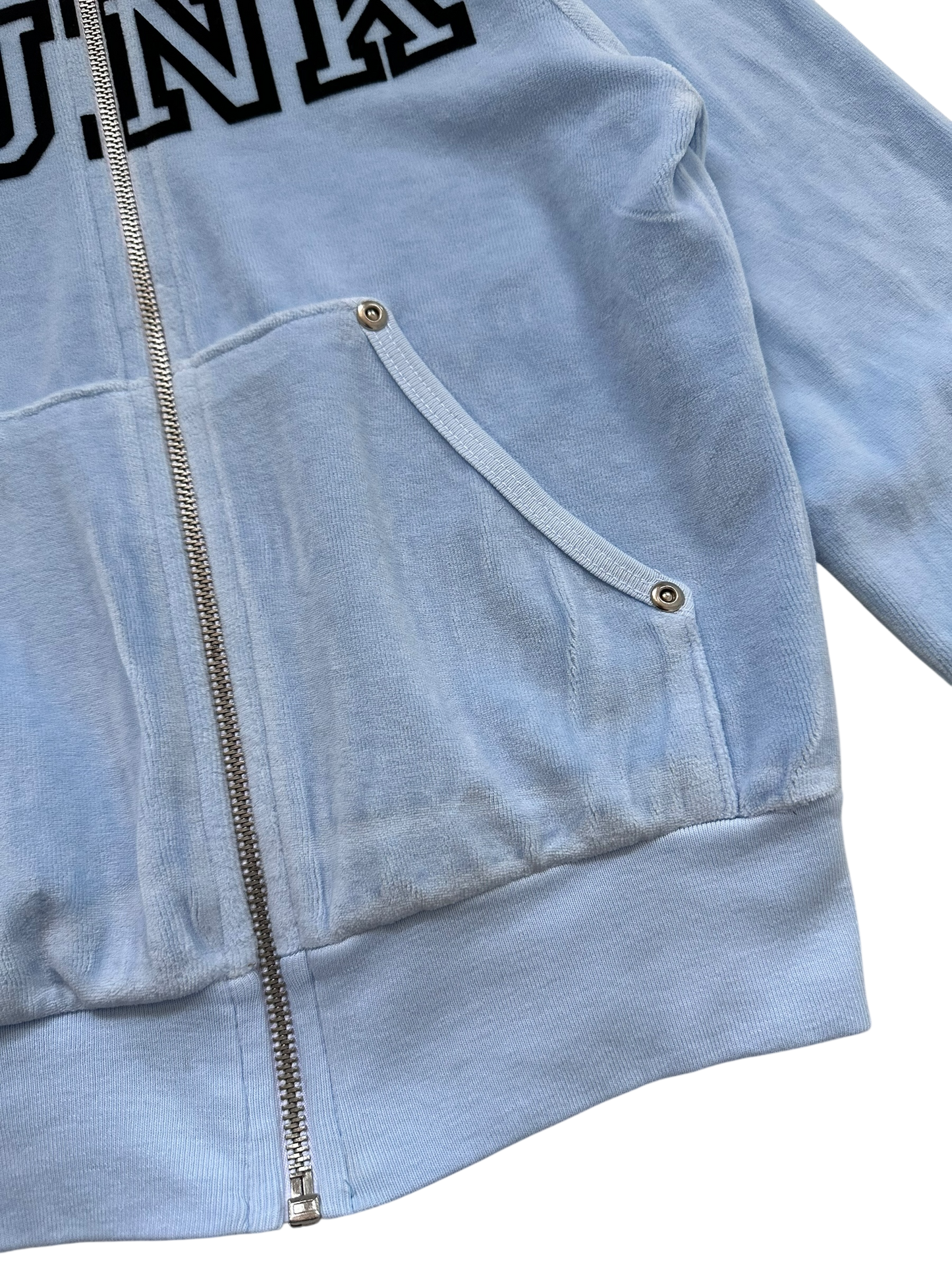 PUNK Velour Zip-Up (Sample Style)