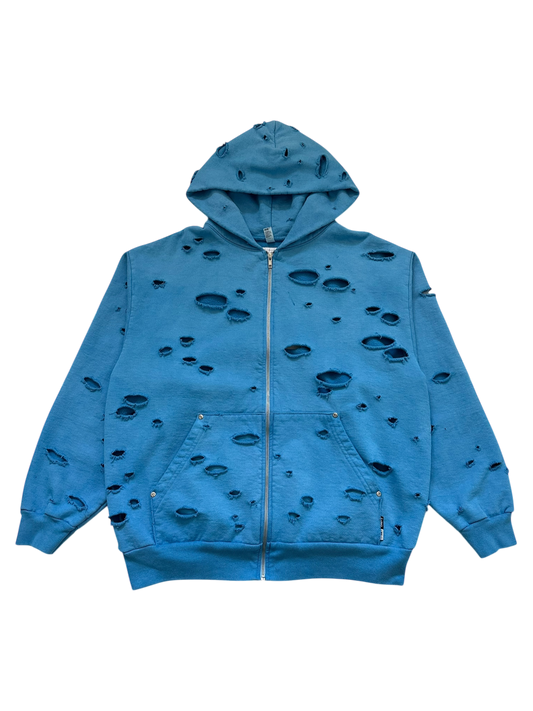 Distressed Zip-Up (Last Size)