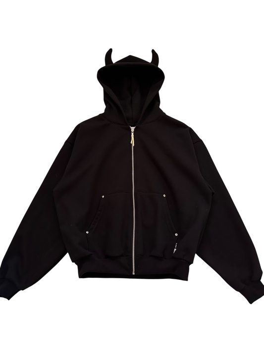 Devil Zip-Up Hoodie
