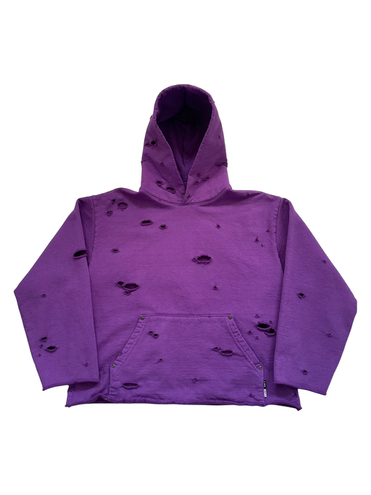 Distressed Heavy Duty Hoodie