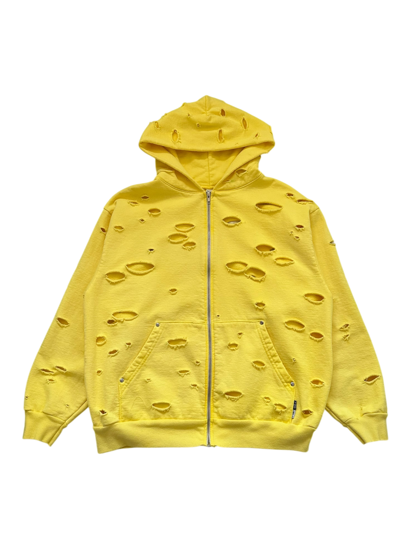 Distressed Zip-Up (Last Sizes)