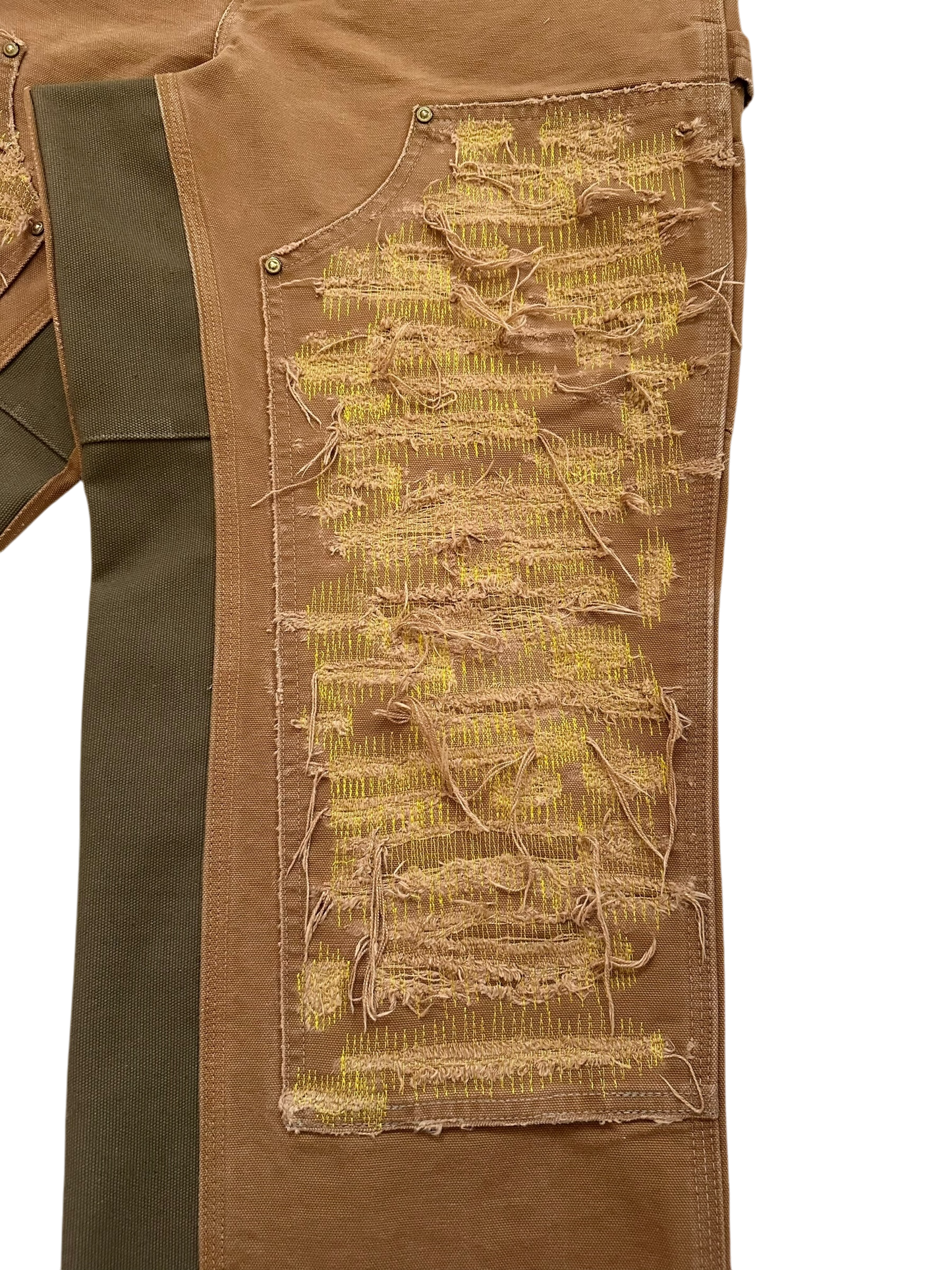 *1 of 1* Shredded Double-Knee Pants