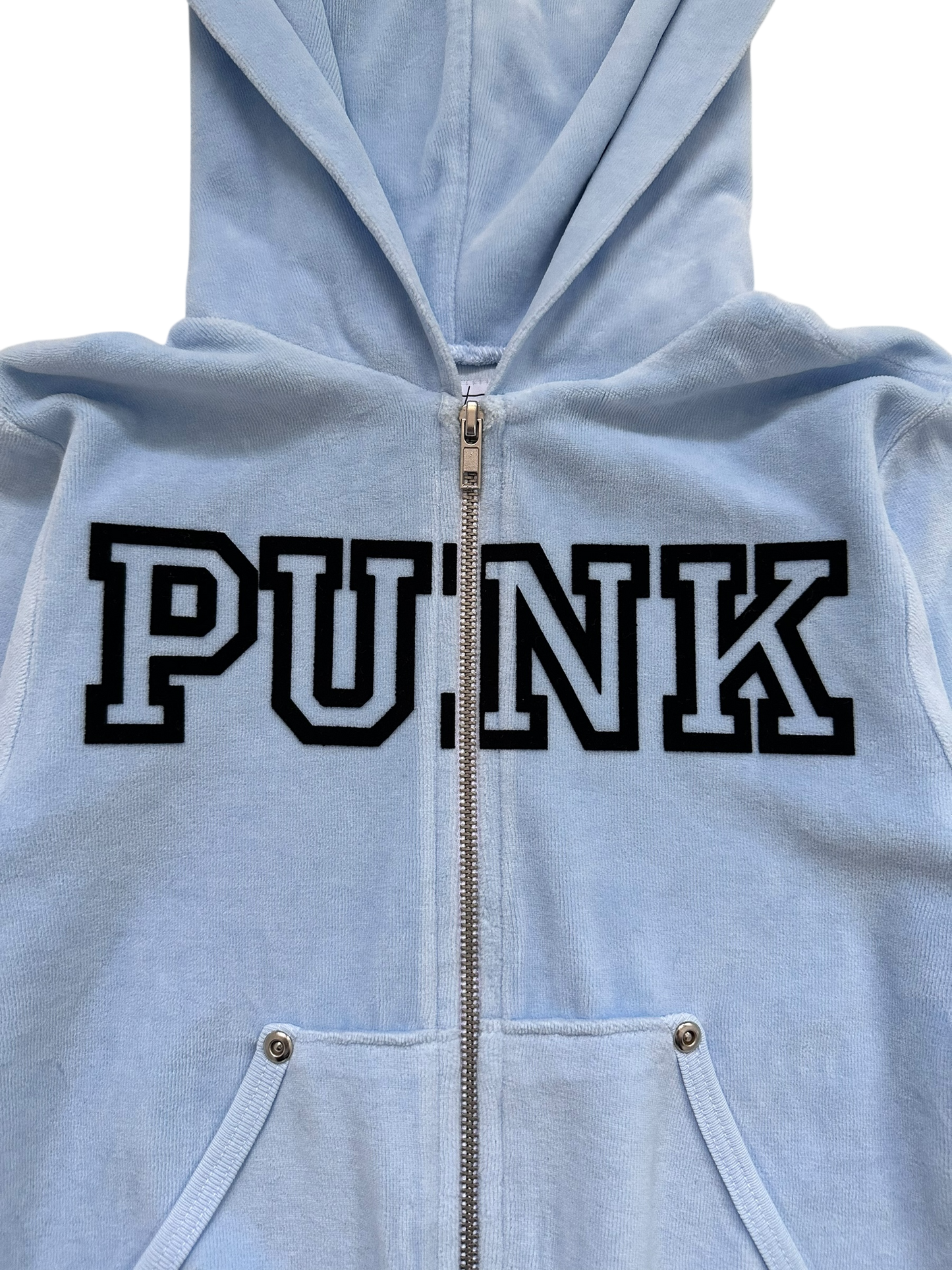 PUNK Velour Zip-Up (Sample Style)