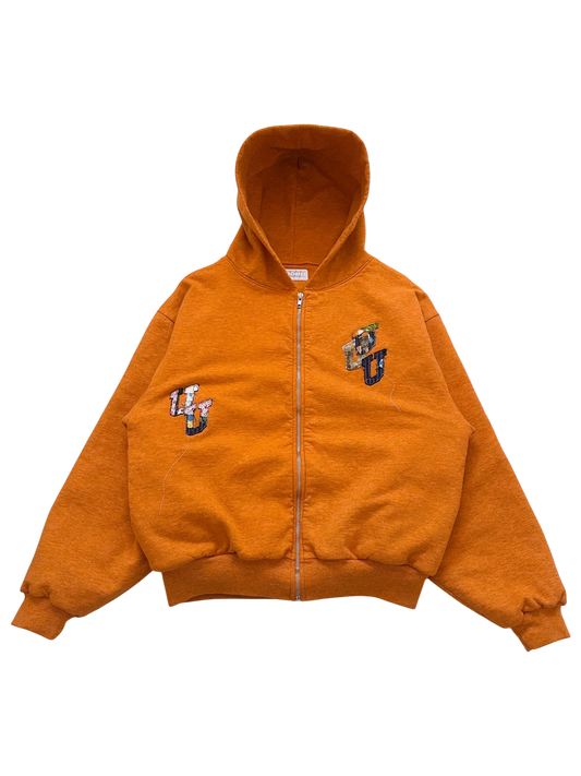 1 of 1 The Patch Double-Layered Zip-Up Hoodie