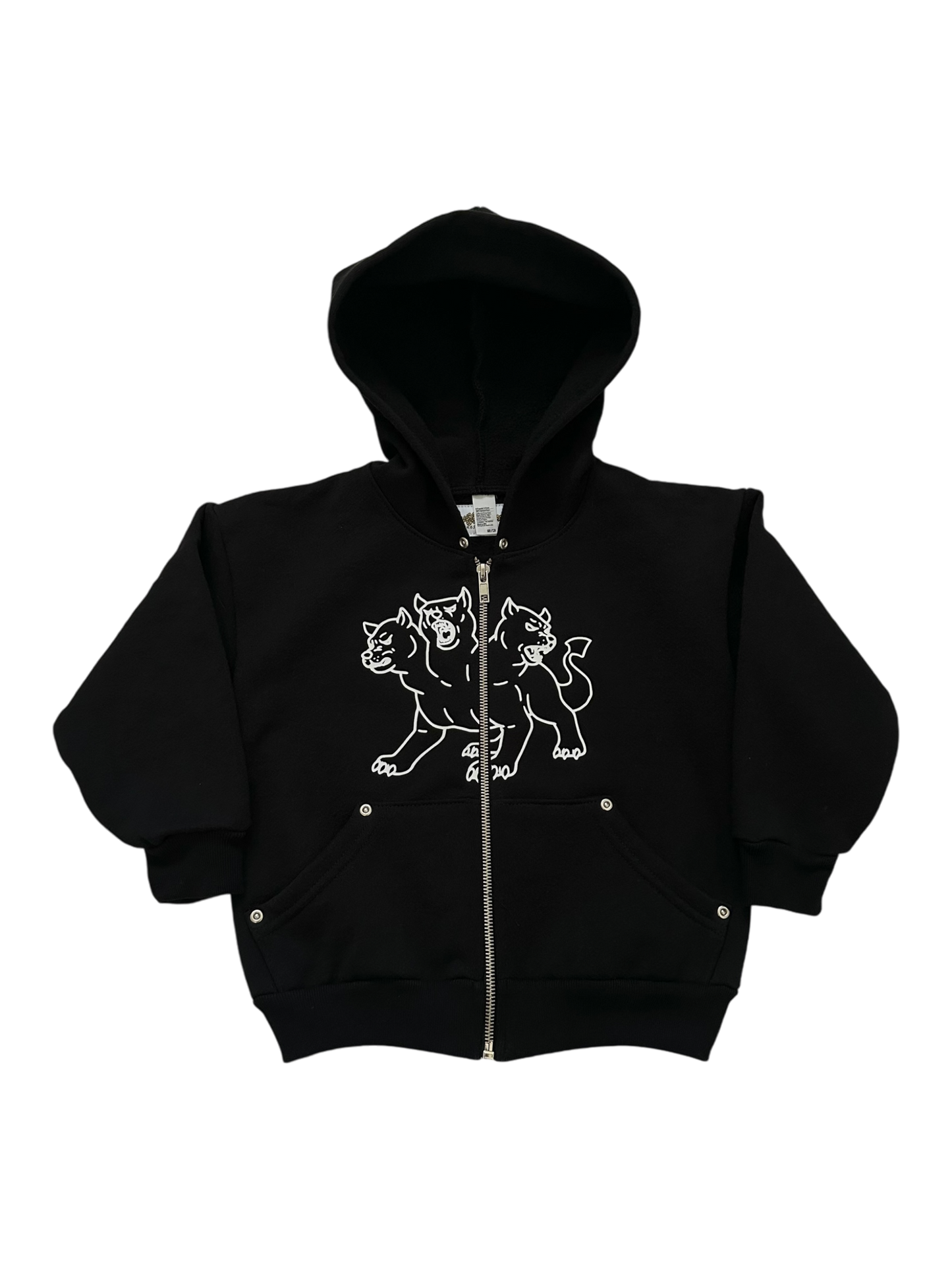 Baby Cerberus Toddler Zip-Up Hoodie