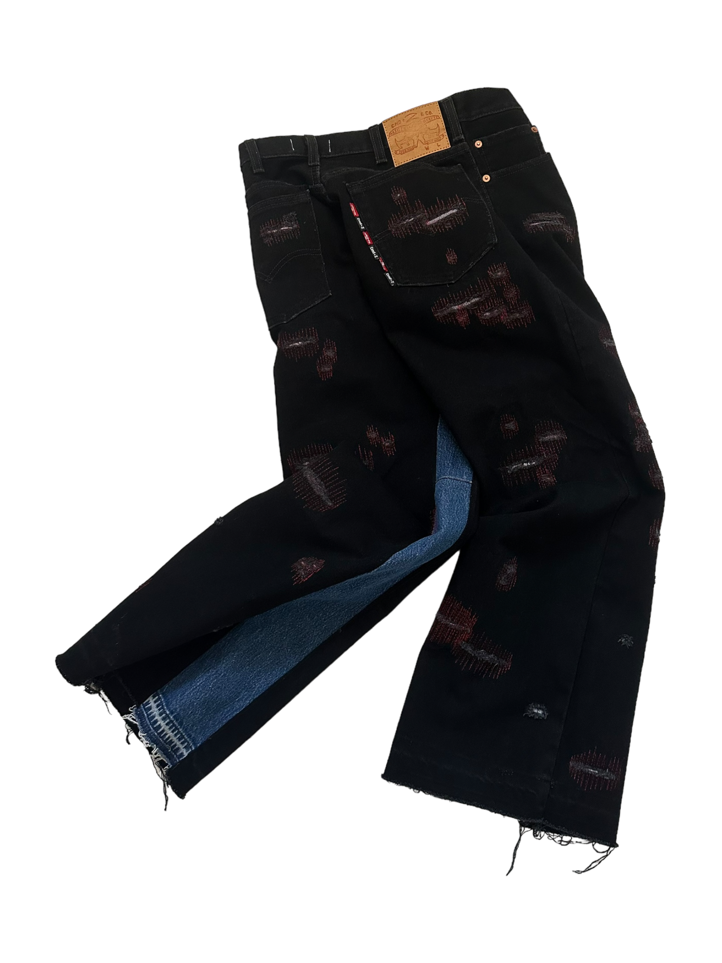 Fire & Flames Flare Jeans