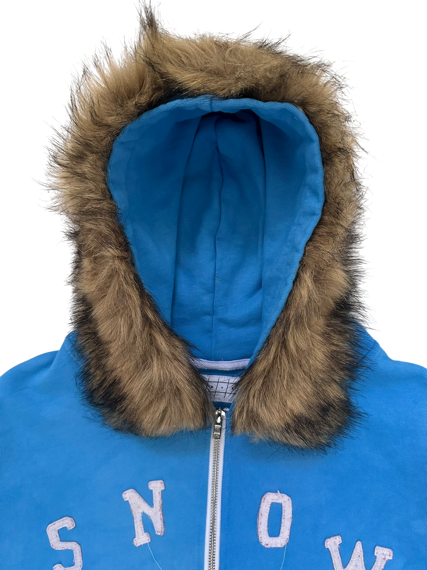 *1 of 1* Snow Fur-Lined Hoodie