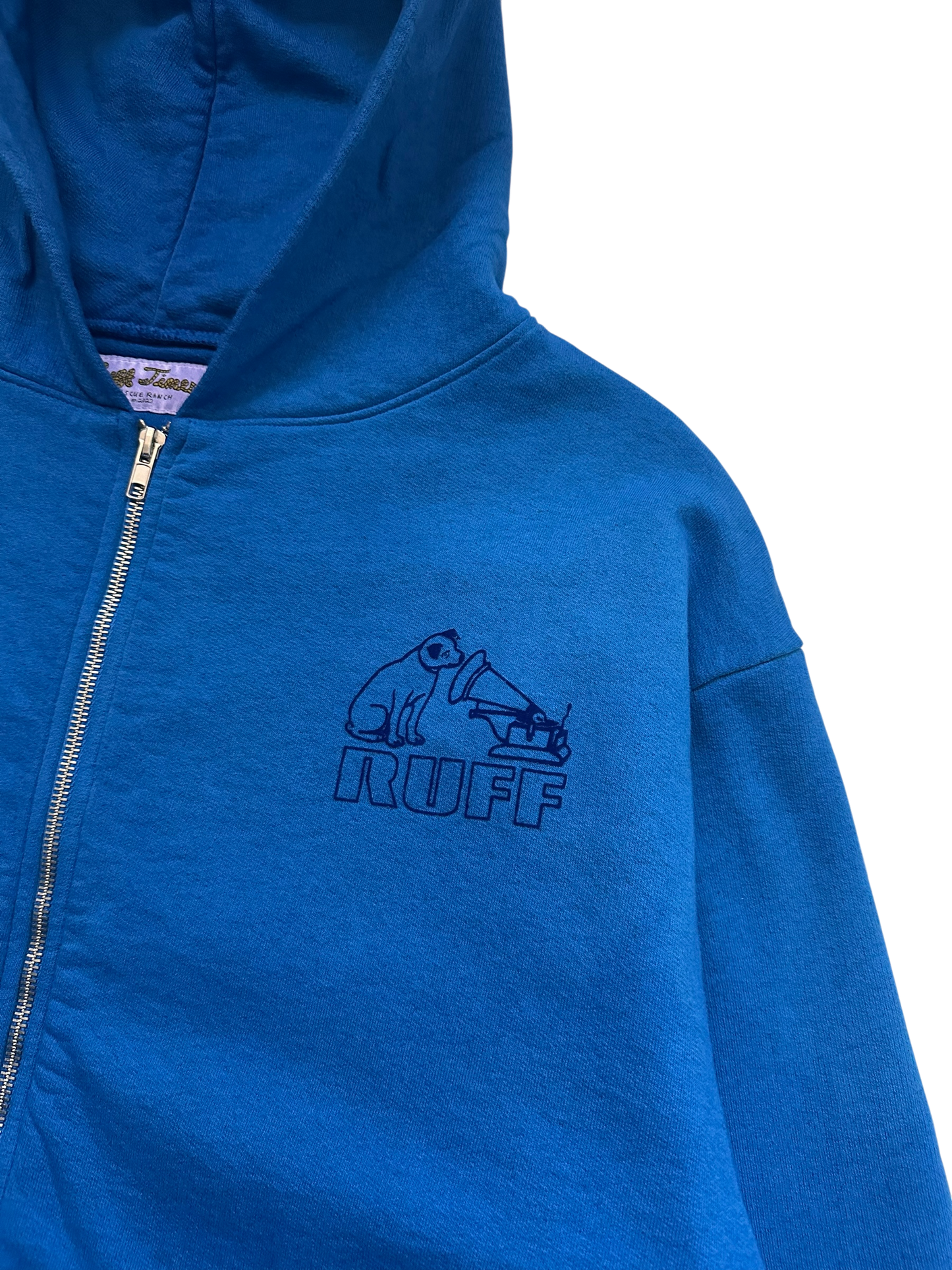 Ruff Records Double-Layered Zip-Up Hoodie *samples*
