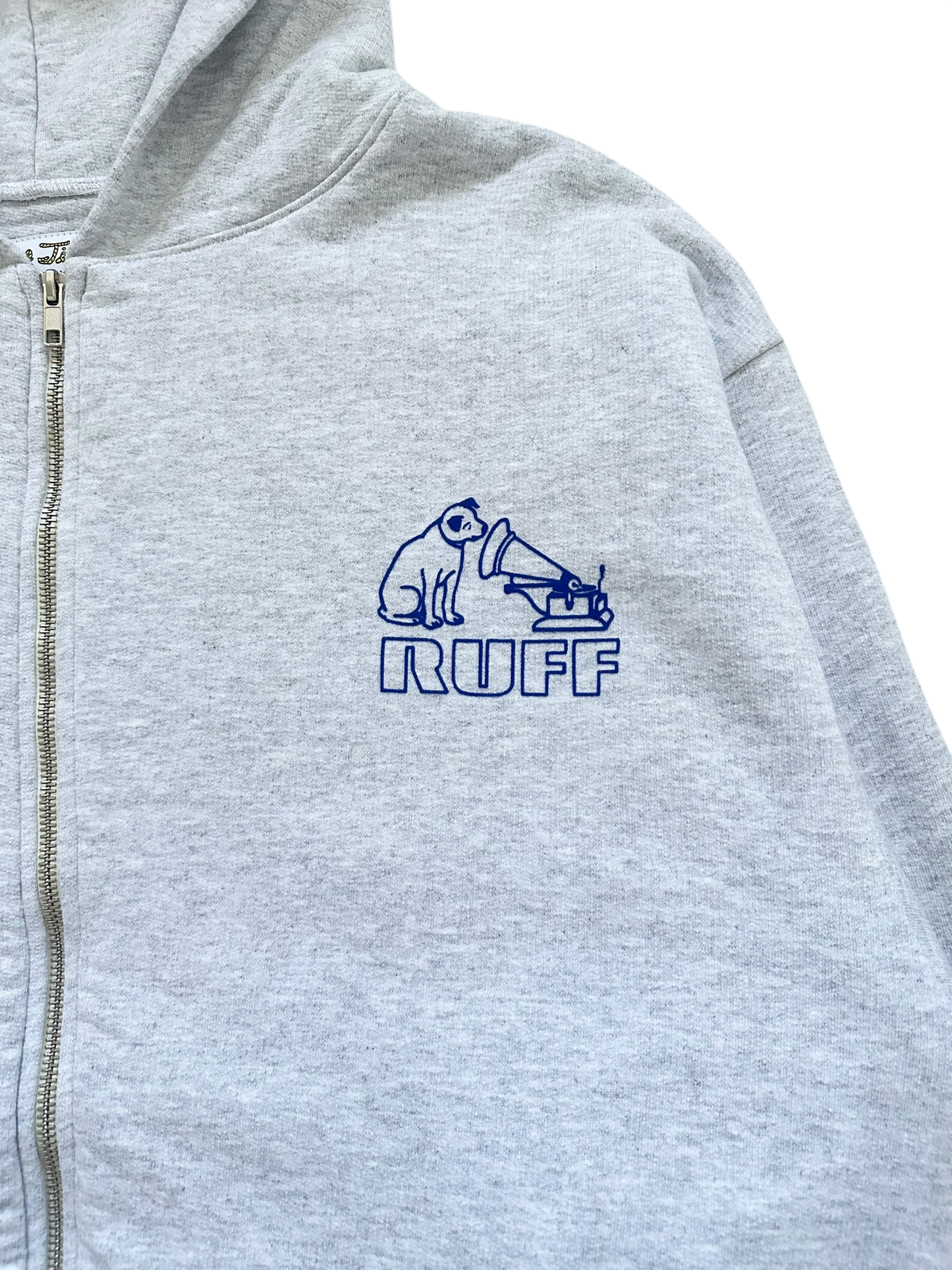 Ruff Records Double-Layered Zip-Up Hoodie *samples*