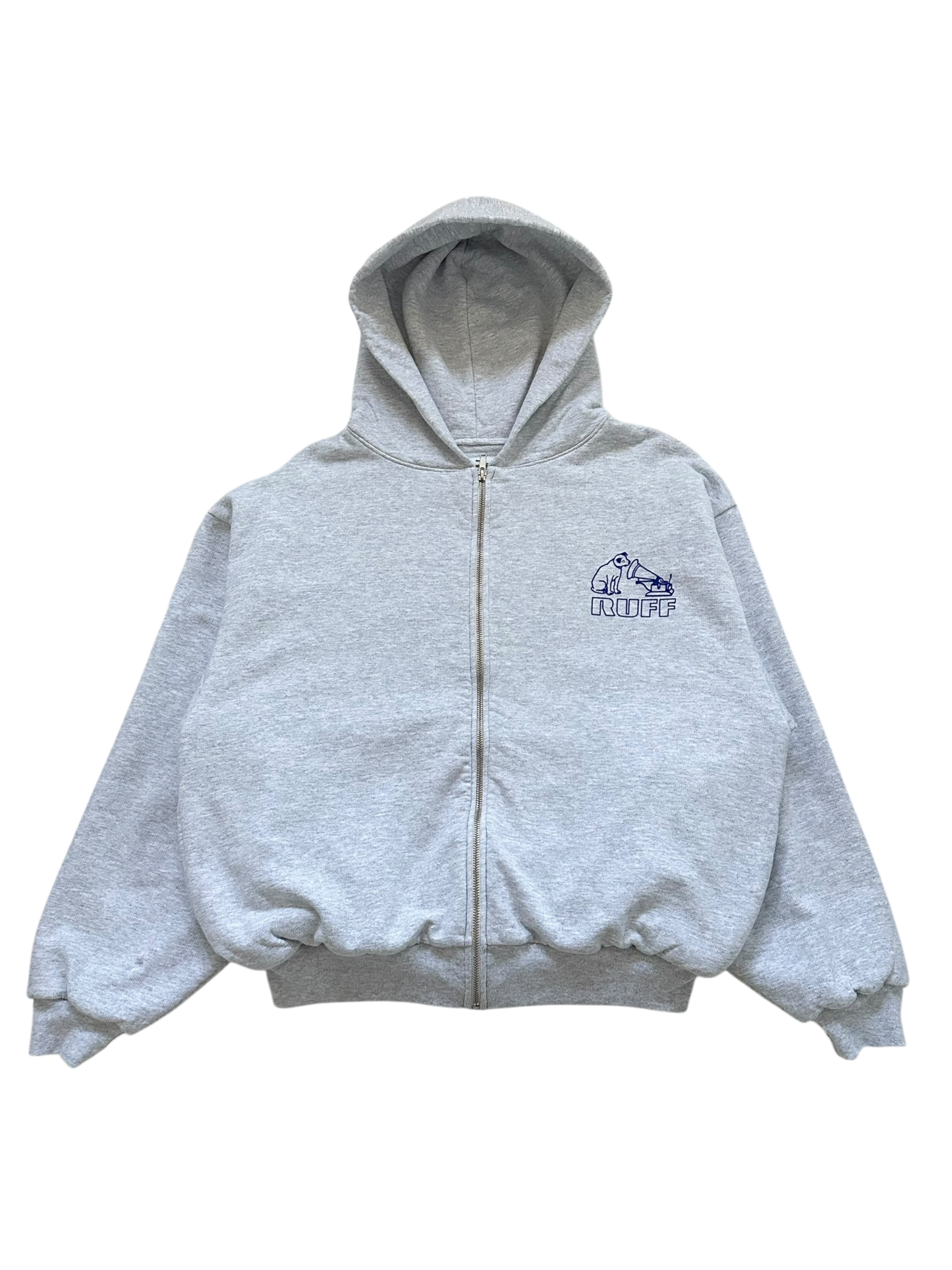 Ruff Records Double-Layered Zip-Up Hoodie *samples*